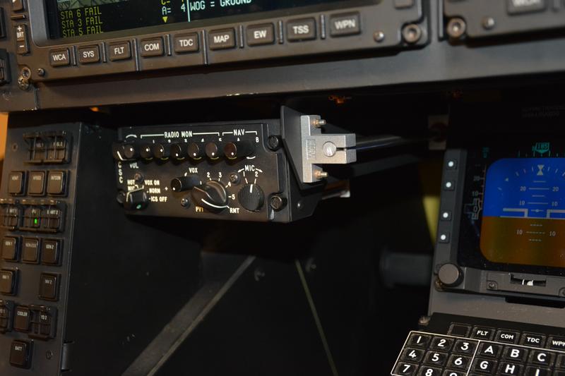 AH-1Z ICS CONTROL PANEL IN PLACE